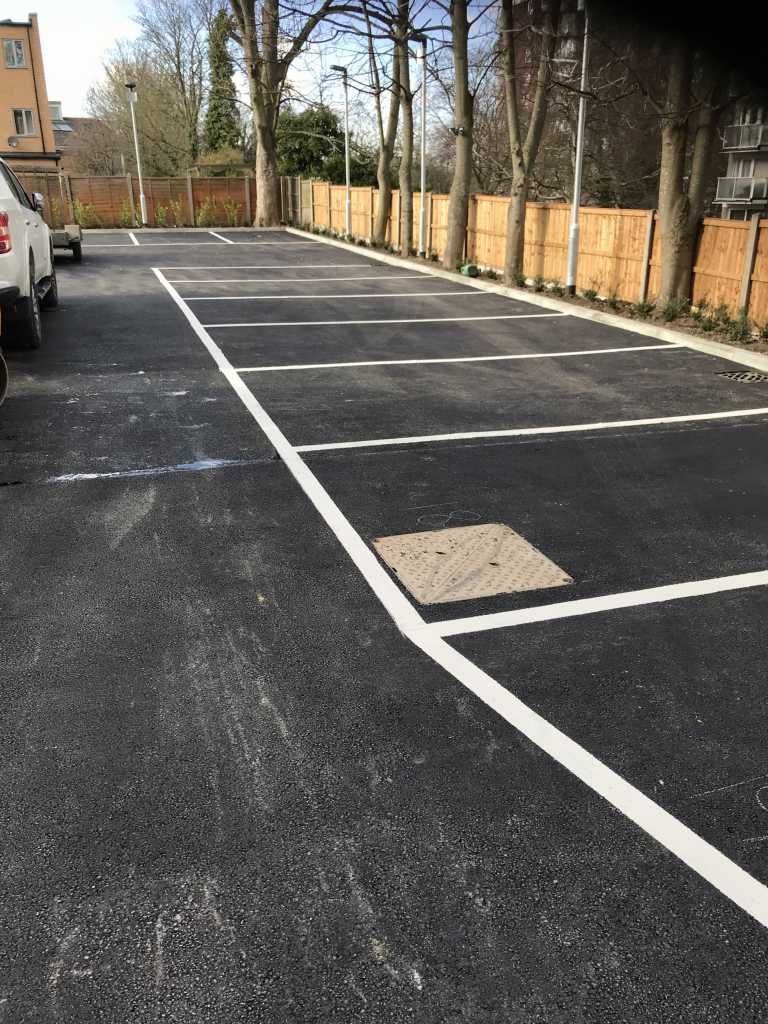 Car park surfacing and Thermoplastic Lining