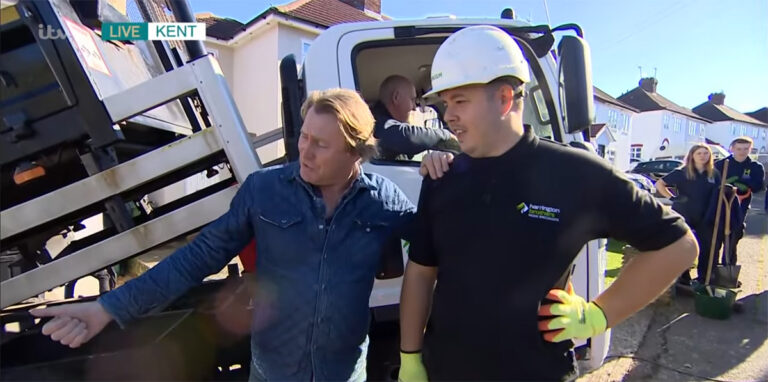 Harrington Brothers ITV Garden Makeover