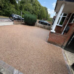 Resin Bound Gravel Driveway With Block Border