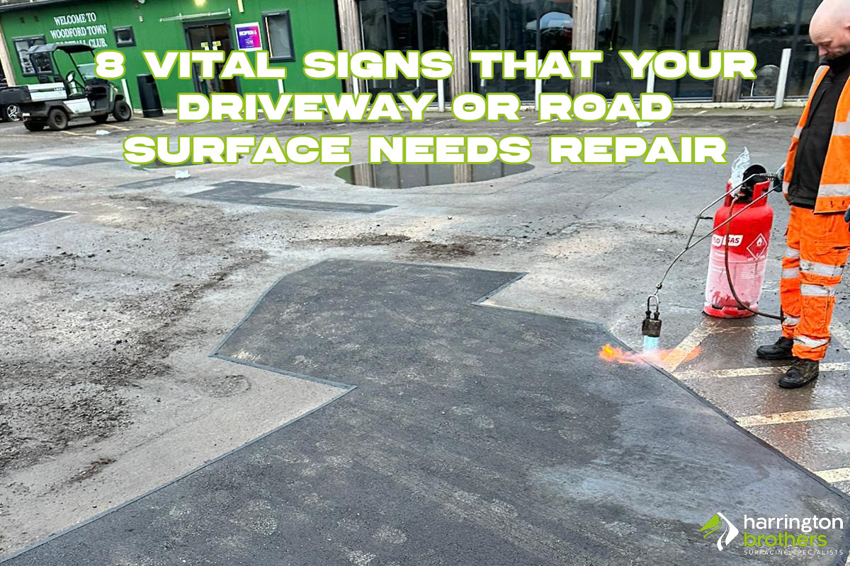 8 Vital Signs That Your Driveway or Road Surface Needs Repair