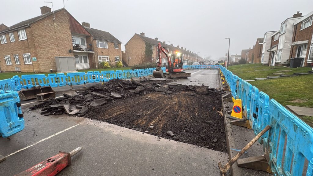 Road Repair For Local Authorities - Prepping The Job
