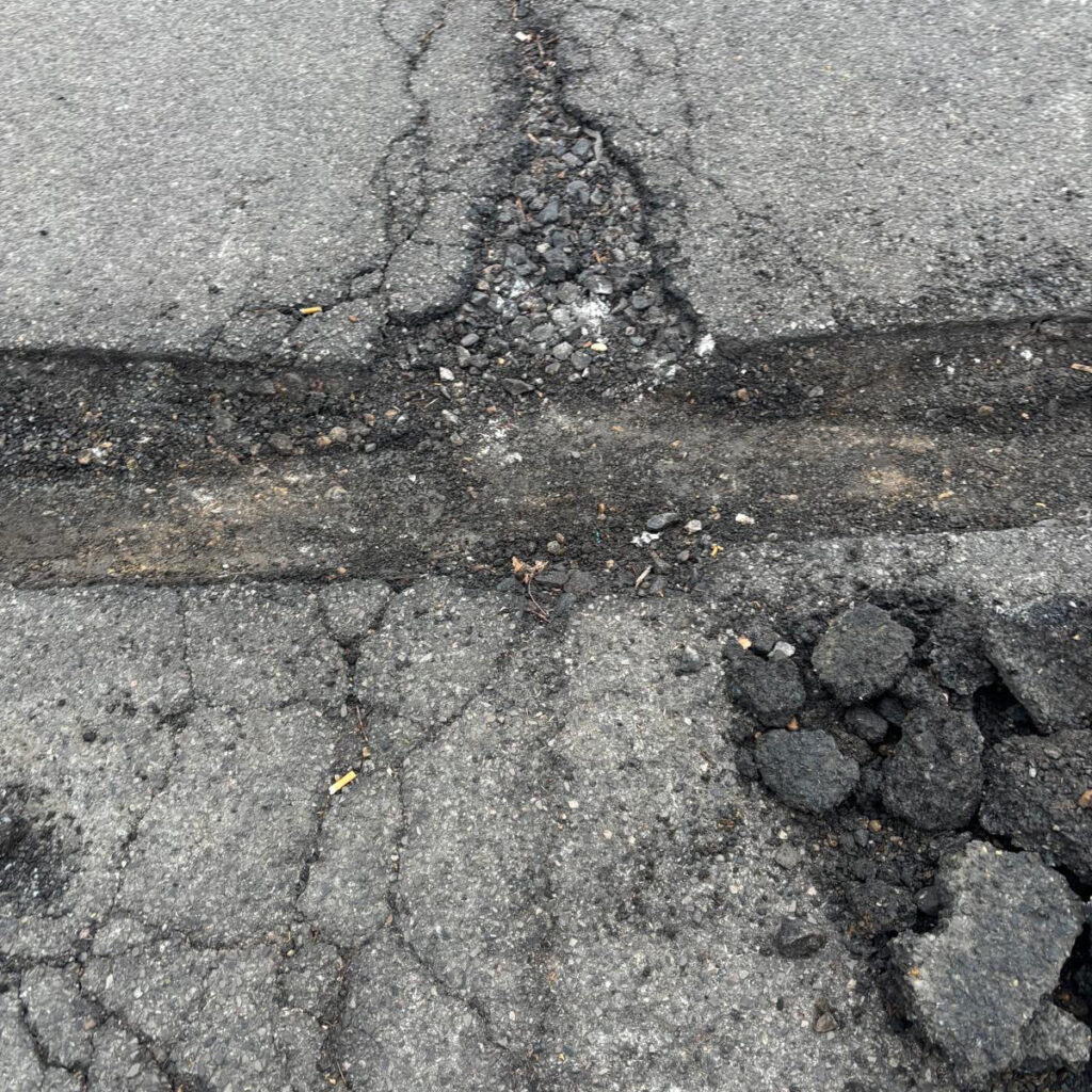 Tarmac Surface Failed