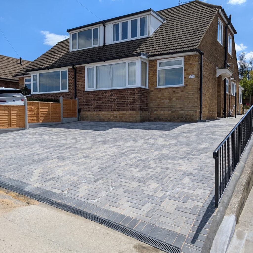 Block Paving Driveway Project