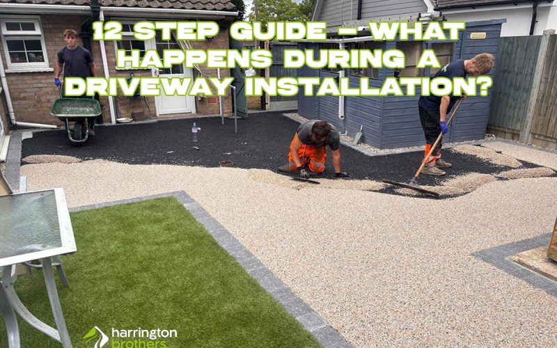 12 Step Guide - What Happens During A Driveway Installation Process?