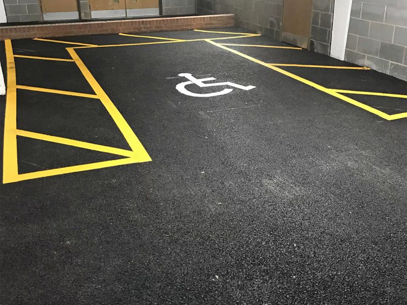 Car Park Resurfacing And Bay Lining