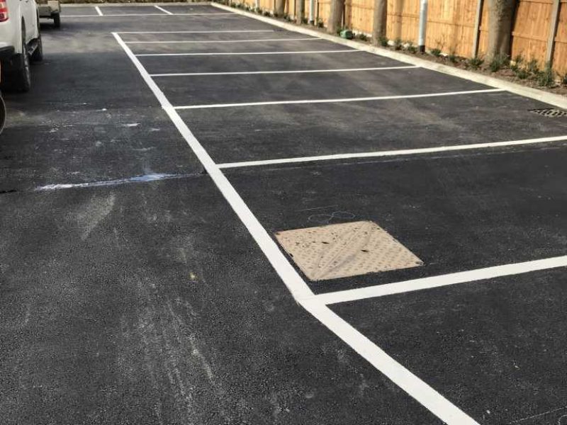 Car park surfacing and Thermoplastic Lining